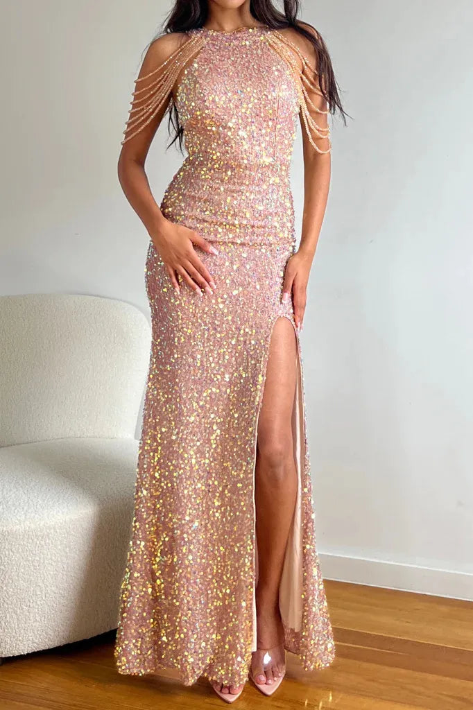 Sequin Dress Long Party Dress