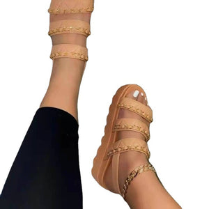 Chain Slipper Trifle Sandals