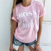 Casual Letter Printed T-Shirt
