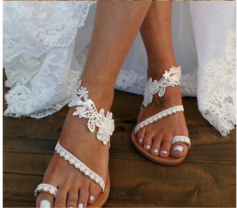 Flower Lace Sandals