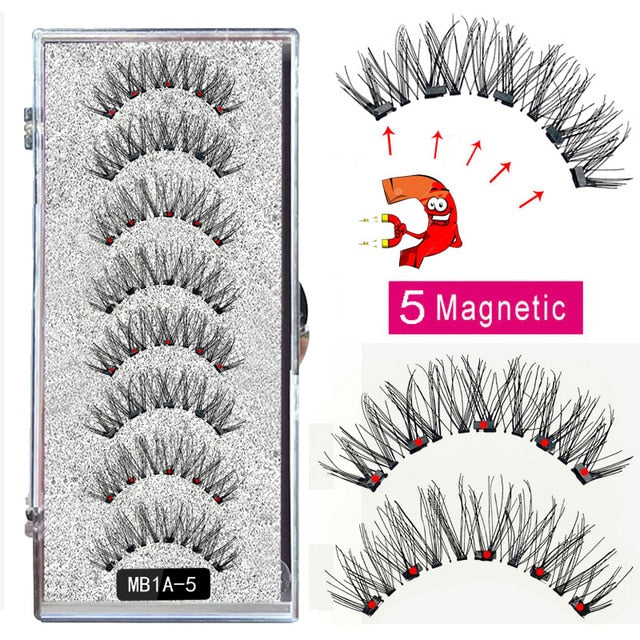 Magnetic Mink Faux Eyelashes
