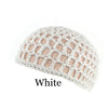 Satin Bonnet Elastic Wide Band Cap