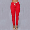 Solid High Waisted Joggers