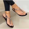 T-Tied Ankle Strap Sandals