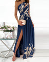 Boho Printed Floral Long Maxi Dress